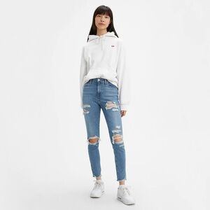 Levi’s 721 Distressed High Rise Skinny Jean
